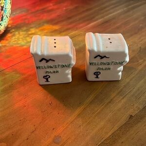 Yellowstone Park salt and pepper shakers